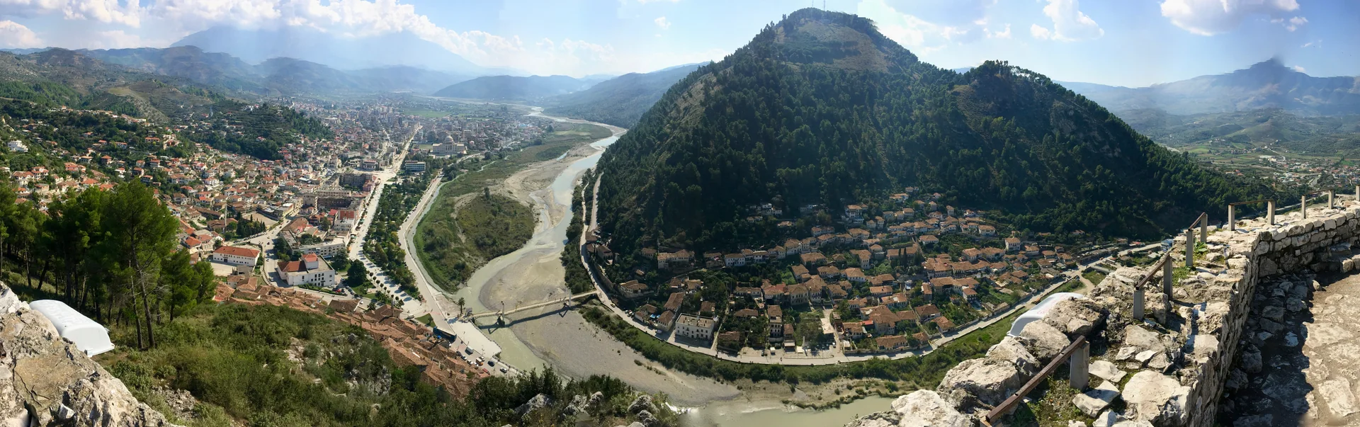 Berat and the Osum river valley