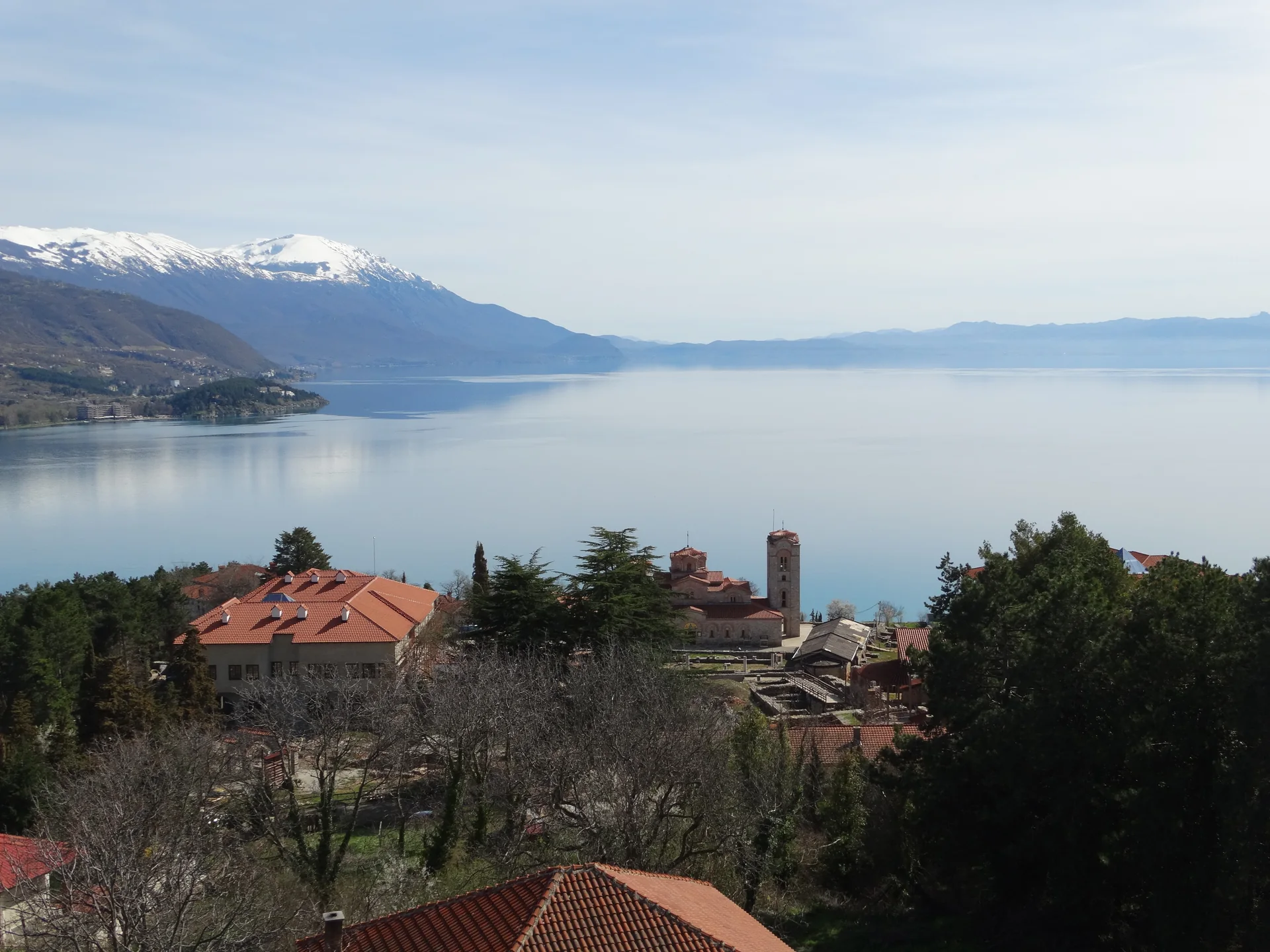 Lake Ohrid and its waterfront